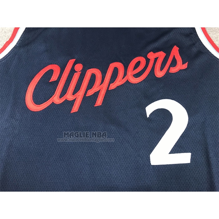 Maglia
 Kawhi Leonard NO 2 Los Angeles Clippers Icon 2024-25 Blu
